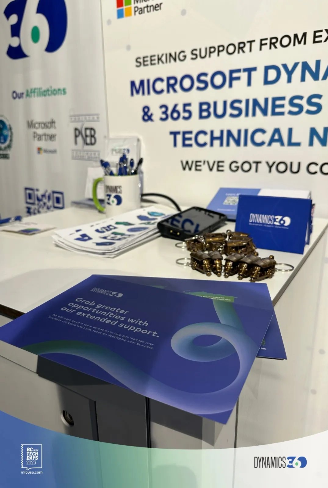 Dynamics 360 Exhibition Desk