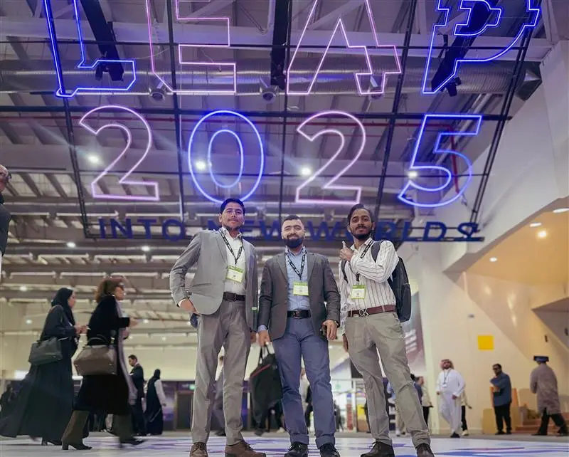 Dynamics 360 team at LEAP 2025, Riyadh