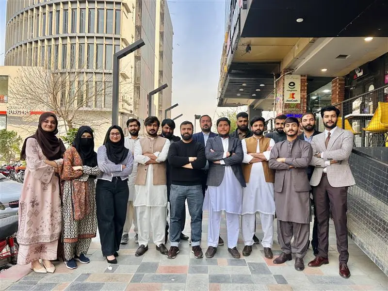 Dynamics 360 team celebrating Independence Day at the Islamabad office
