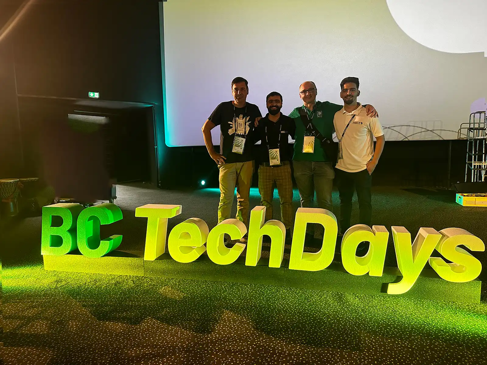 Dynamics 360 team at LEAP 2025, Riyadh
