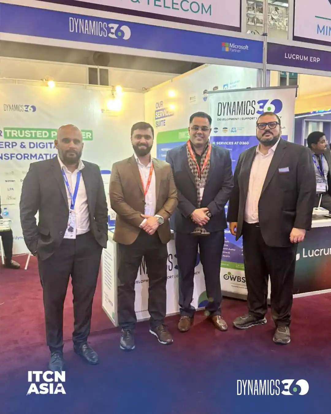 Dynamics 360 team at LEAP 2025, Riyadh