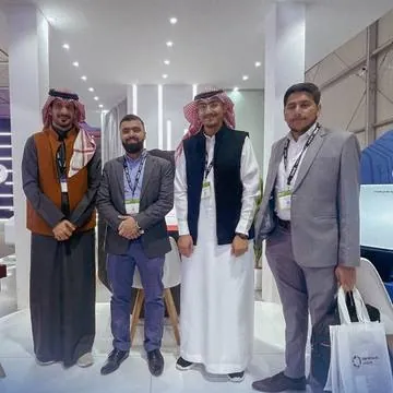 Dynamics 360 team with Saudi partners at LEAP 2025